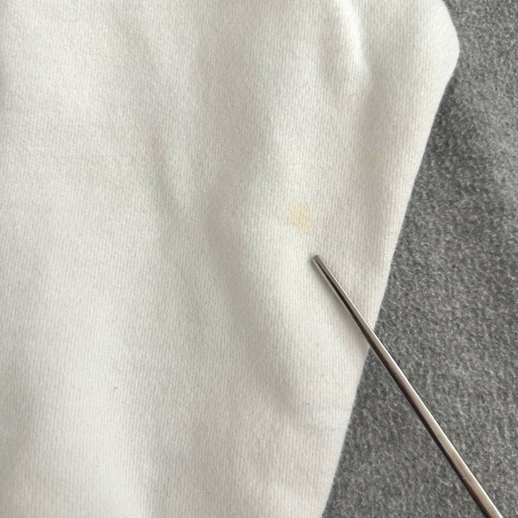 Champion Reverse Weave Mens Medium White East Hampton New York Crewneck Sweater - Picture 7 of 11